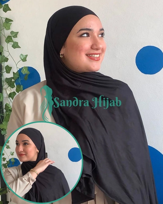 Lycra Tie Back - NOIR