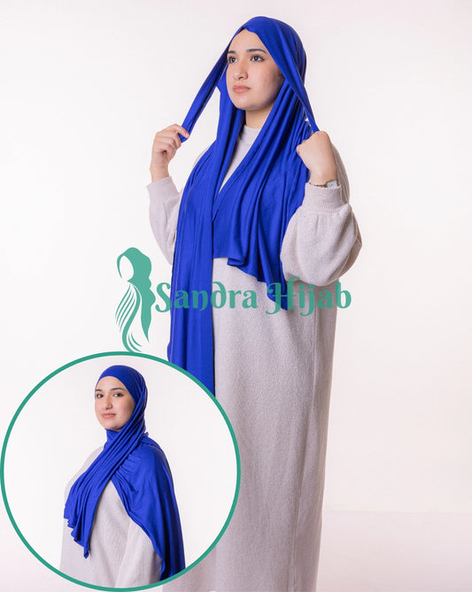 Lycra Tie Back - Blue Roi