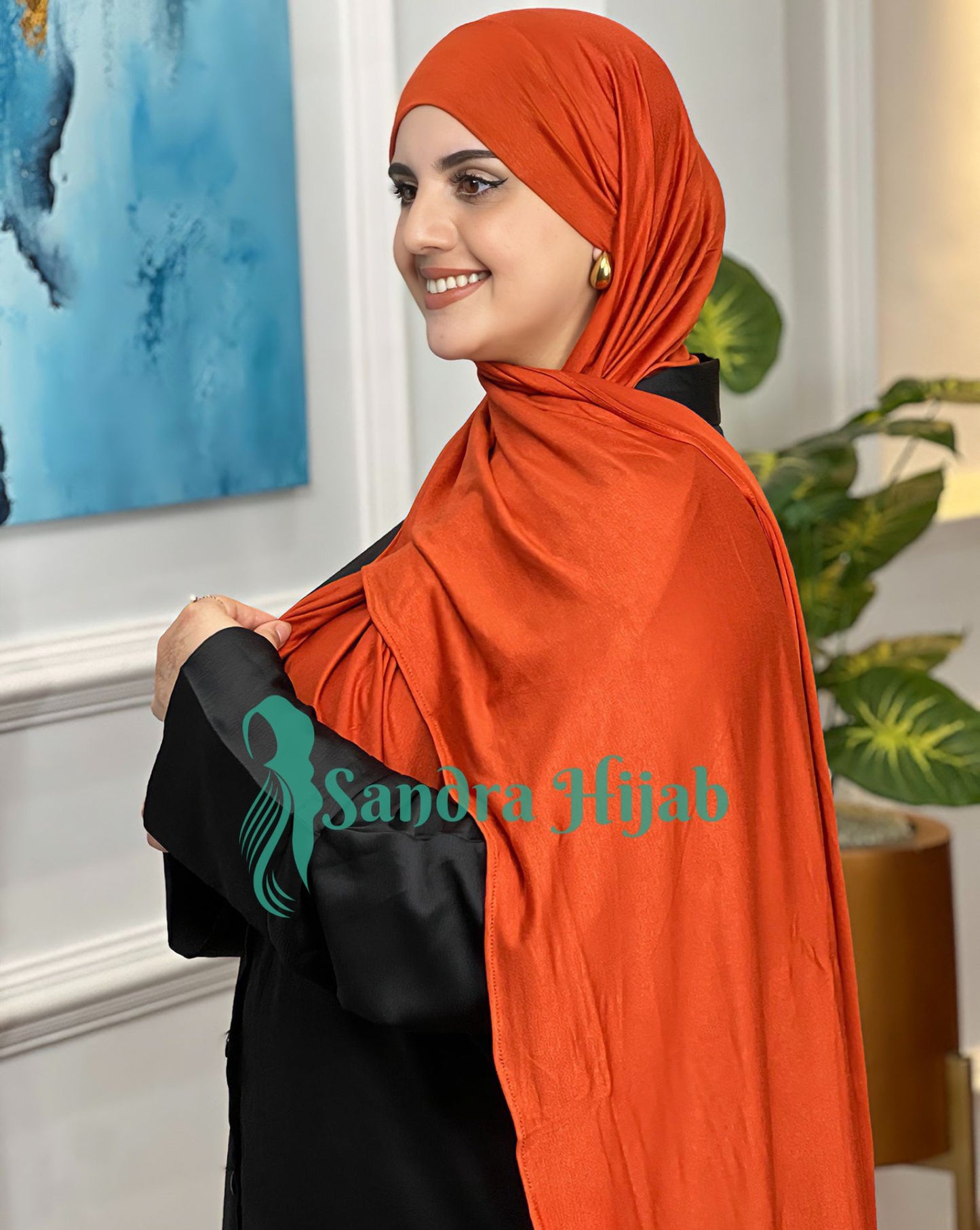 Lycra Tie Back - Orange