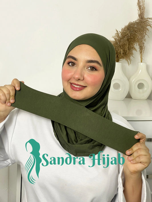 Tabaquia Cotton - VERT OLIVE