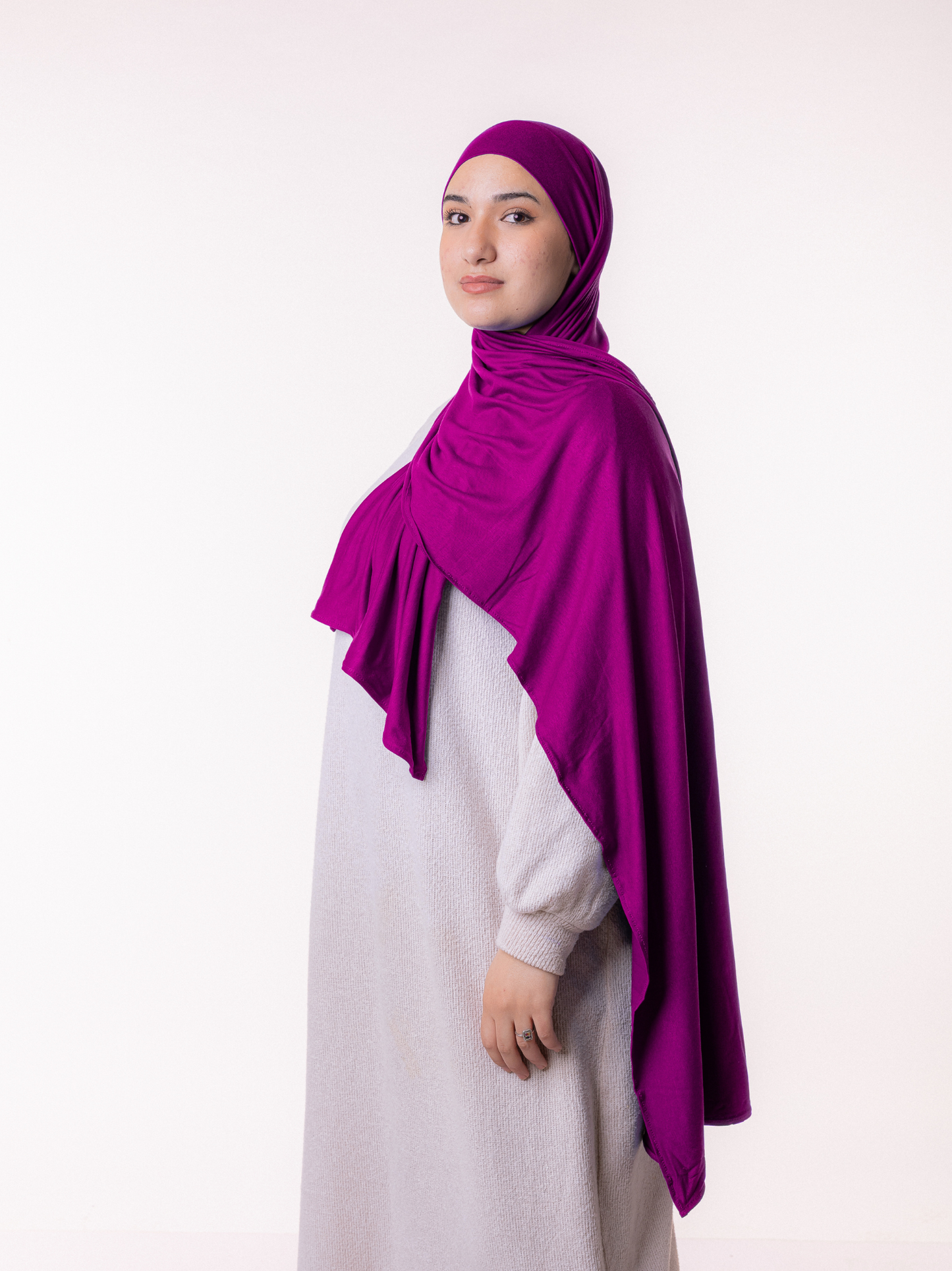 Lycra Tie Back - Rose indien