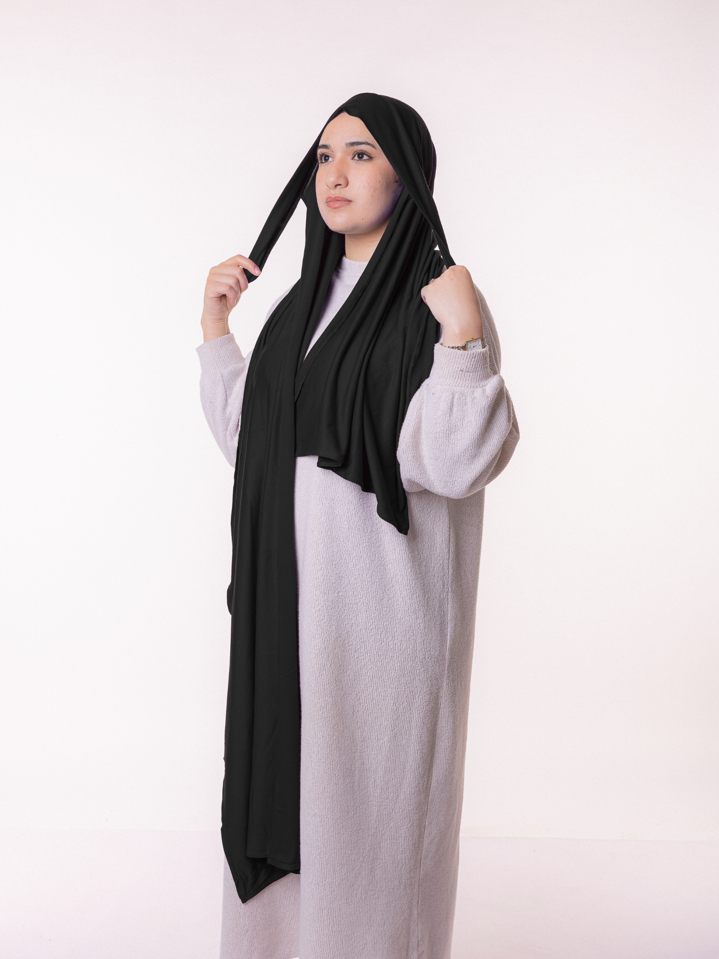 Lycra Tie Back - NOIR