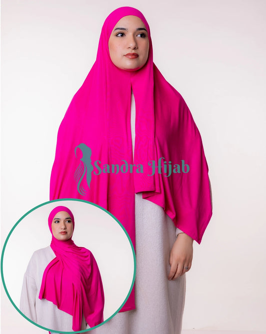 Lycra Instantané - Rose fushia