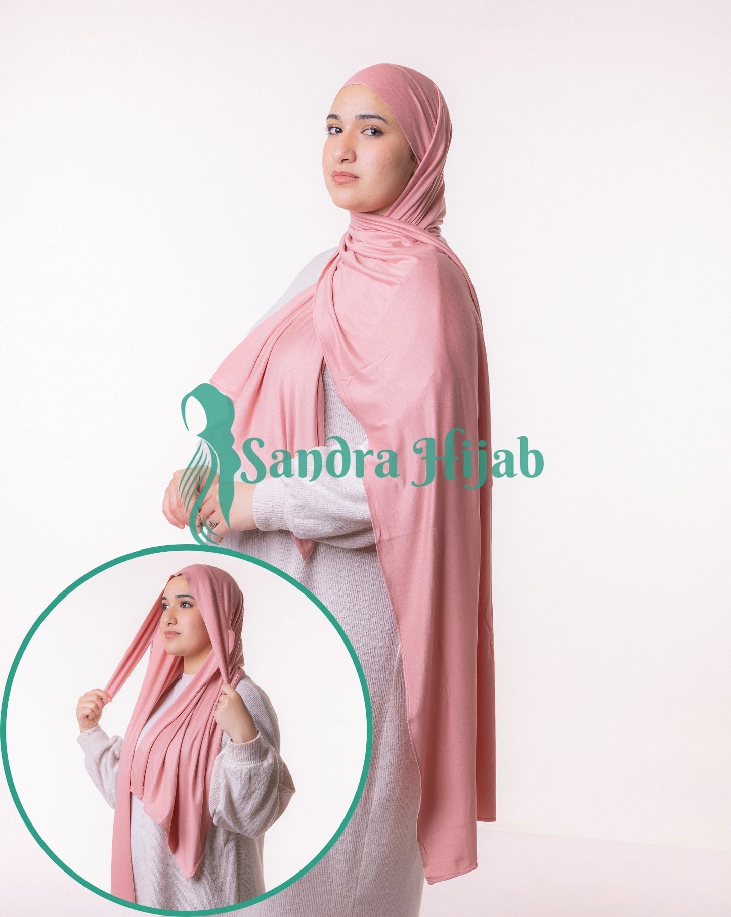 Lycra Tie Back - SAUMON