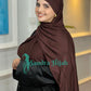 Lycra Tie Back - Marron foncé