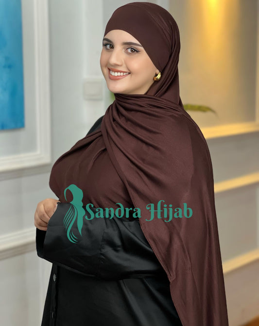Lycra Tie Back - Marron foncé