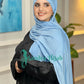 Lycra Tie Back - Blue ciel