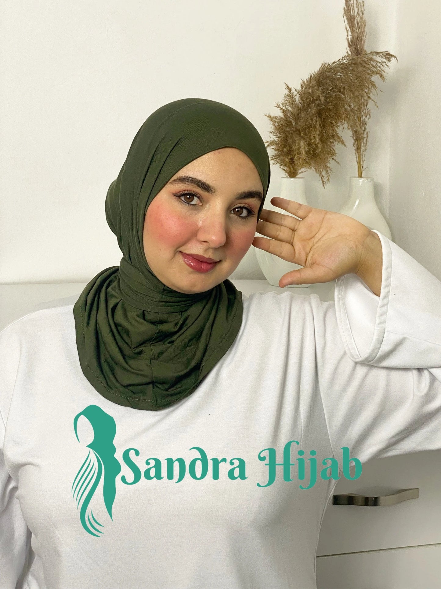 Tabaquia Cotton - VERT OLIVE