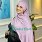 Lycra Tie Back - Mauve Clear