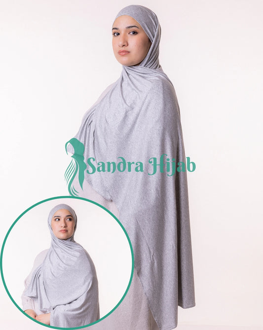Lycra Tie Back - GRIS CHINÉ